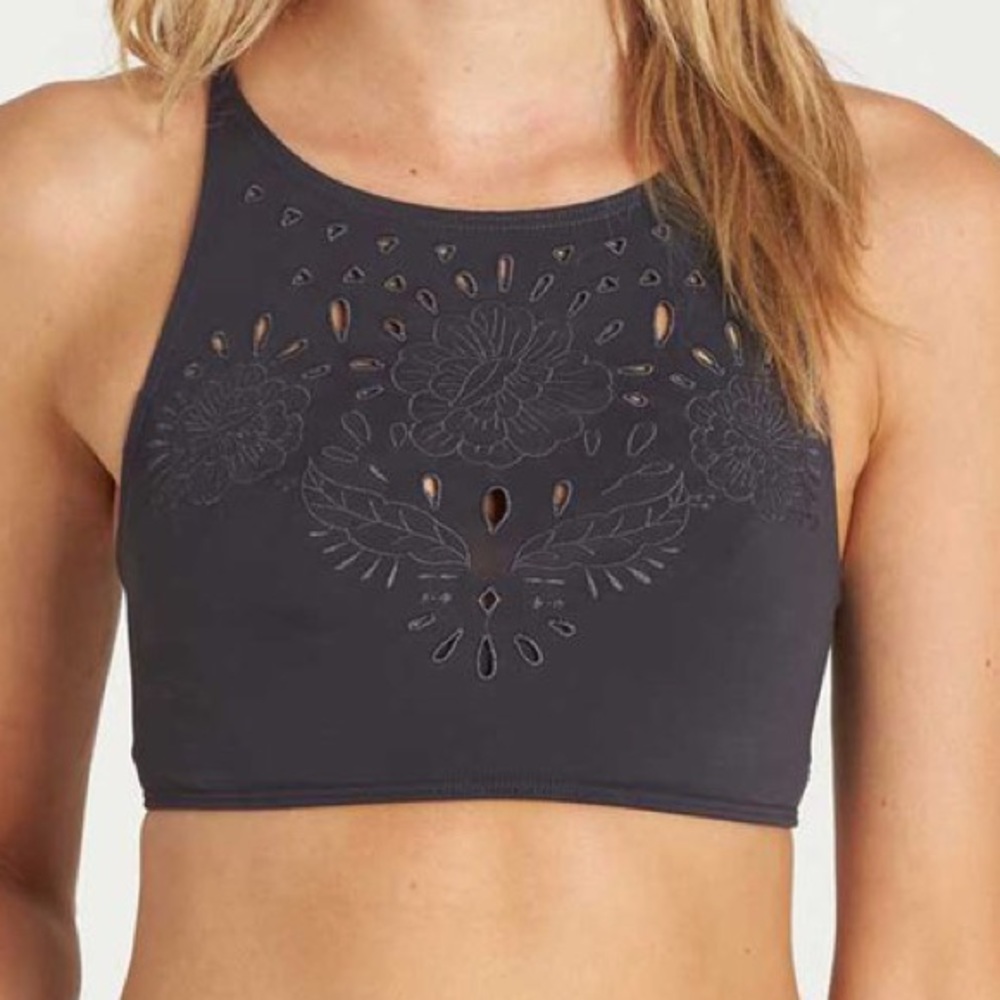 Billabong Cut It Out High Neck Bikini Top